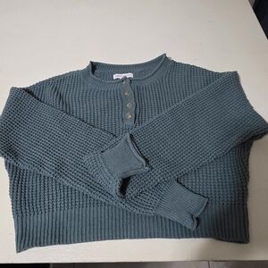 Aeropostale Teal Knit Sweater